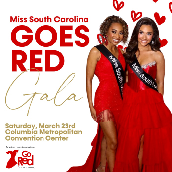 Miss South Carolina Goes Red Gala